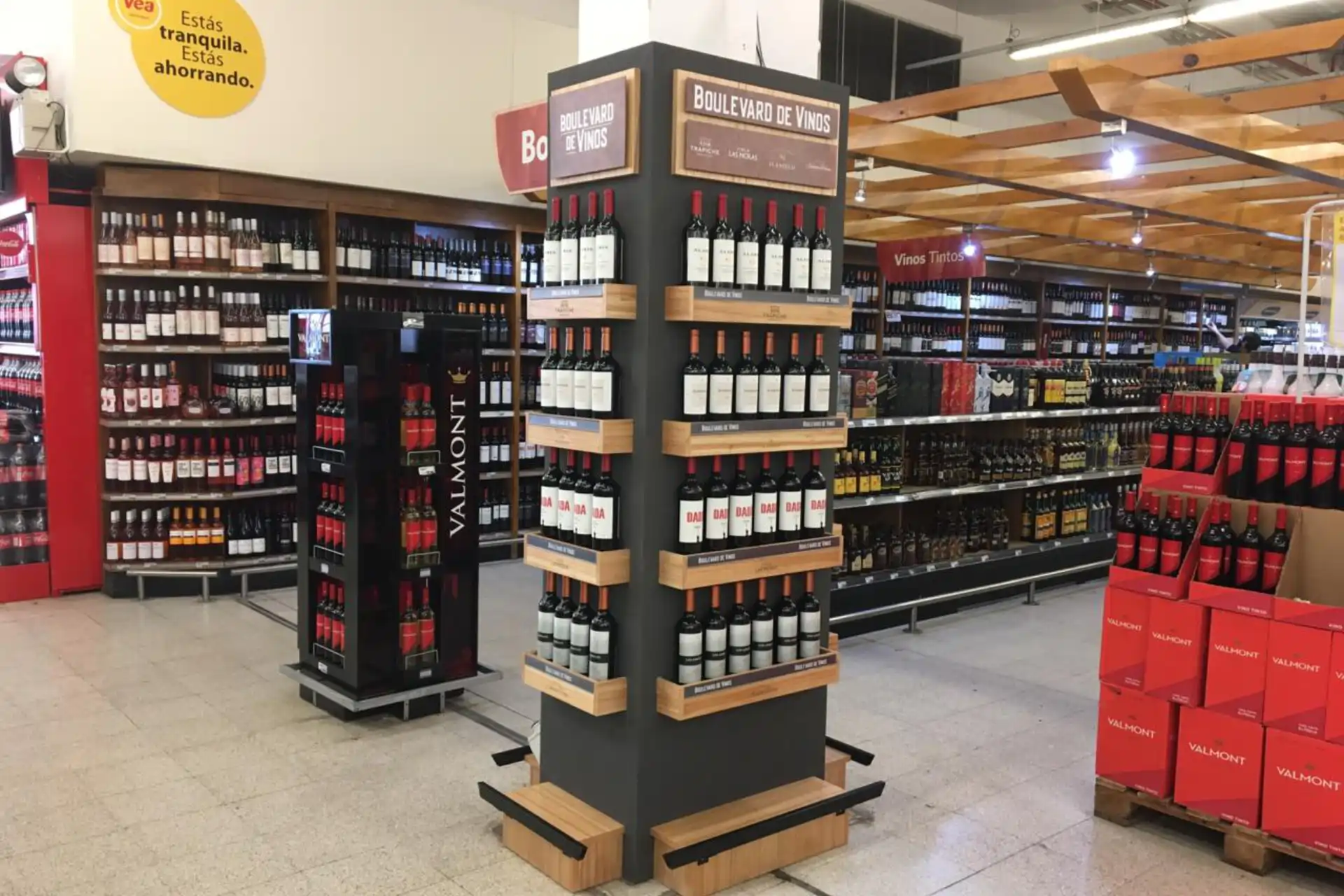 Foto de Góndola con Vinos